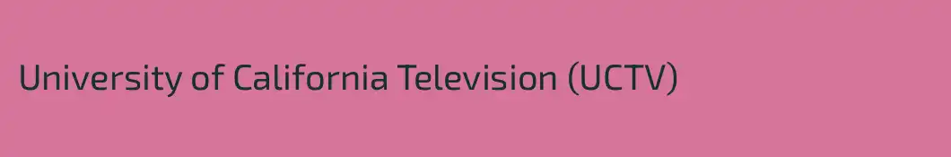 University of California Television (UCTV)